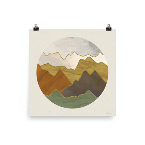 Mountain Range • Art Print