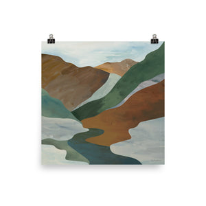 Mountain River • Art Print