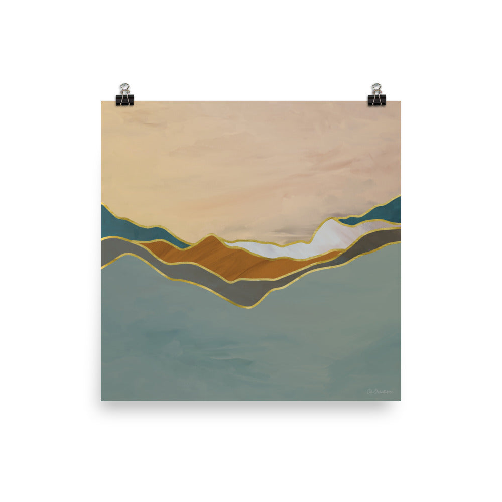 Mountain Sunrise • Art Print